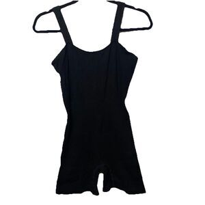 Coco & Shay Playsuit Size S Romper Black Ribbed Stretchy Halter Play Suit Summer